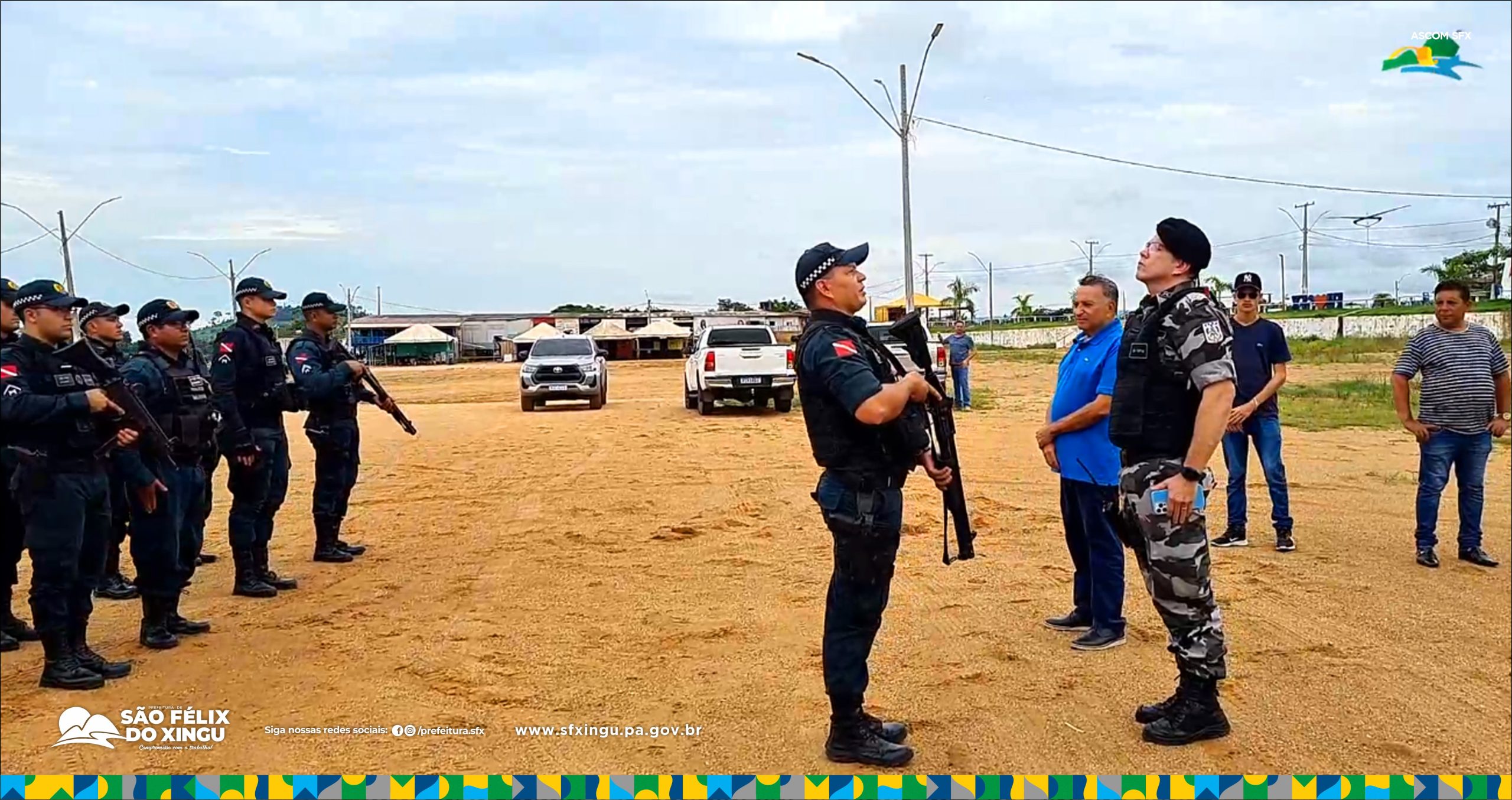 Operação "Saturação" vai intensificar combate à criminalidade e segurança para população de São Félix do Xingu